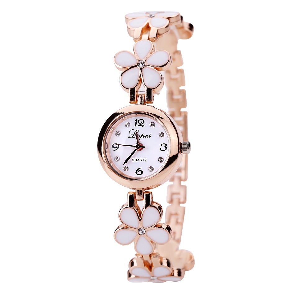 Exquisite Small Daisy Watch Ladies Fashion Bracelet Watch Ladies Watches Bunga Jam Tangan