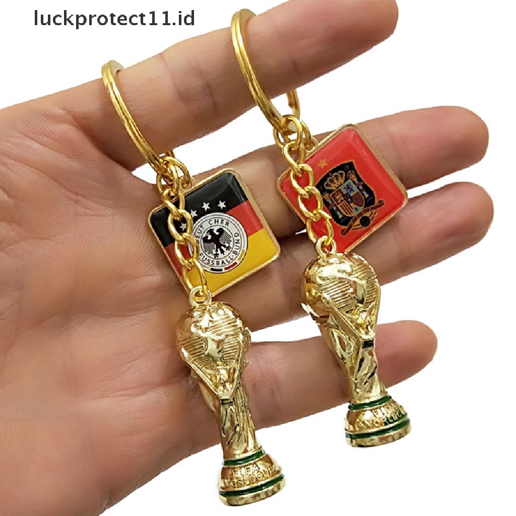 /Fashion Hot// Fashion// 2022bola Piala Dunia Korek Negara Bendera Gantungan Kunci Liontin Football Key Ring Liontin Aksesoris Piala Eropa Gantungan Kunci Hadiah Untuk Penggemar.