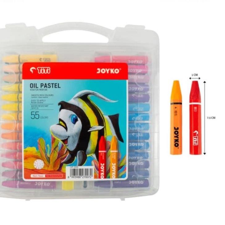 

[KODE PRODUK ZJZ9F8287] CRAYON TITI JOYKO 55 WARNA COLOUR