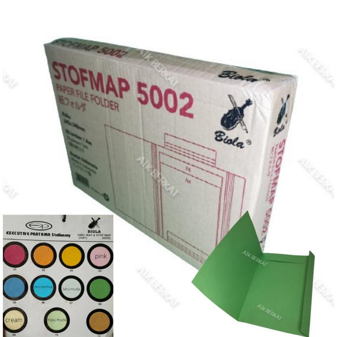 

HOT SALE [50pcs] Map folder Kertas stopmap buffalo Biola 5002