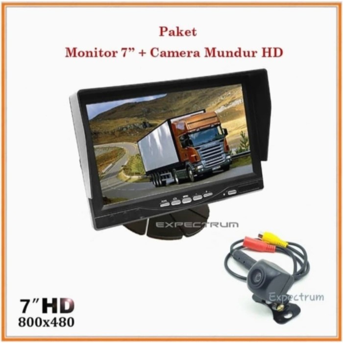 Monitor TV Ondash 7 inch - PAKET Monitor TV 7 inch & Kamera CCD HD