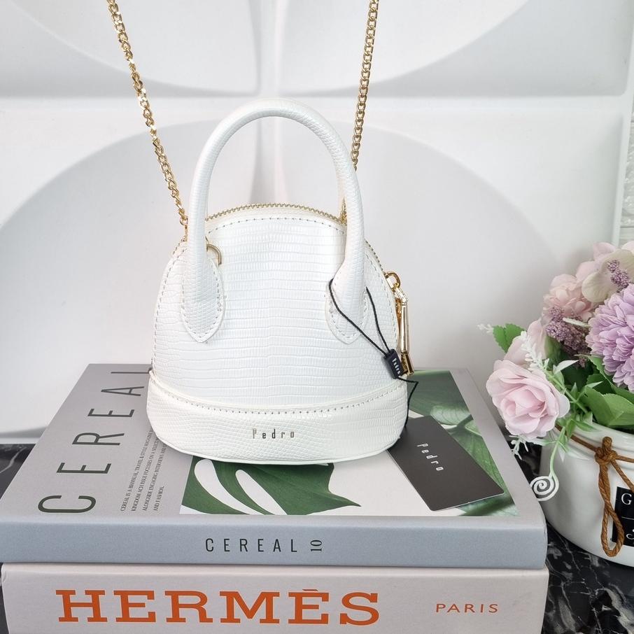 FZA173 TAS PEDRO MINI LIZARD TOP HANDLE BAG PDR019 |