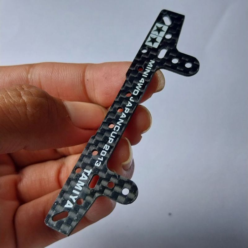 Rep Tamiya HG Carbon Rear Custom Brake / Akar Custom Rem