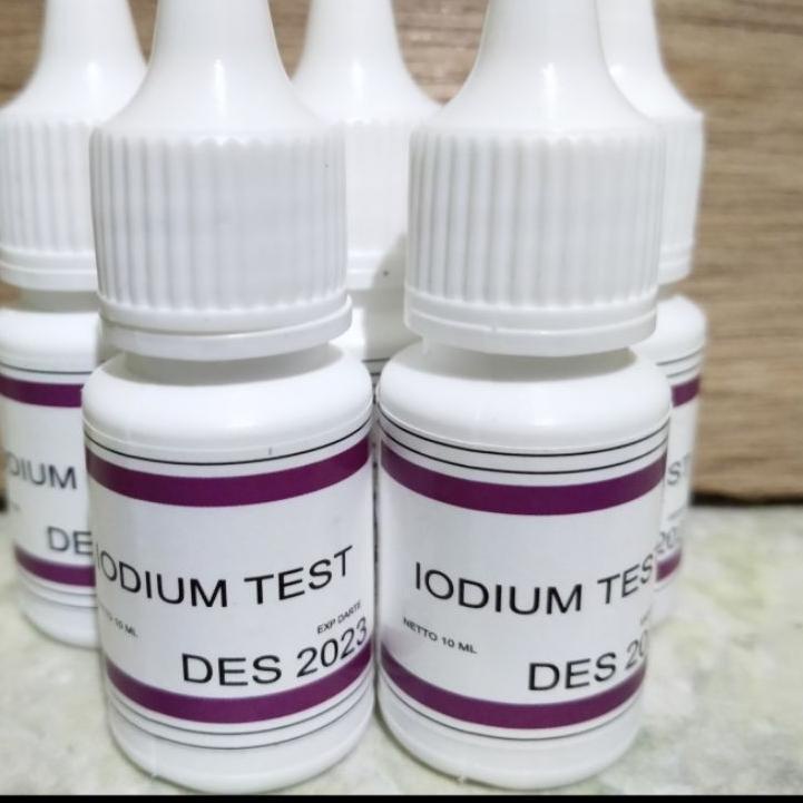 [KODE CHTCD] Test Kit Yodium - Iodium test 10ml