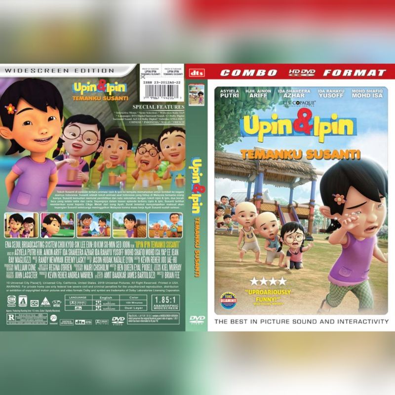 Jual Kaset Film Animasi Upin Ipin Temanku Susanti 2022 Ori Shopee Indonesia 