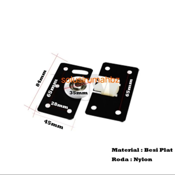 roda pintu lemari geser huben 380 sliding sd sd380