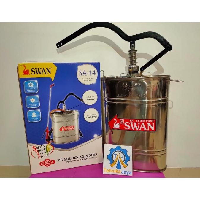 Alat Semprot Sprayer Swan SA-14 Tangki 14L stainless steel manual
