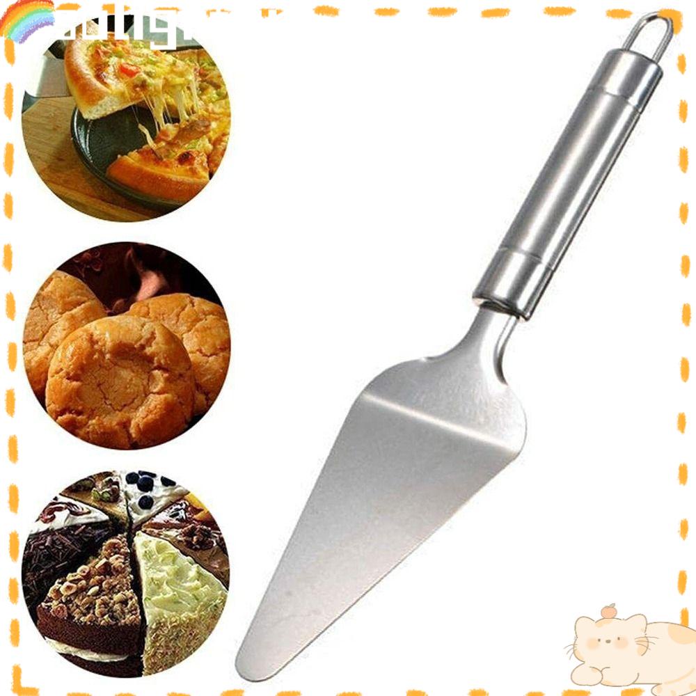 Solighter Pastry Spatula Aksesoris Dapur Alat Panggang Tepi Gerigi Burger Flipper