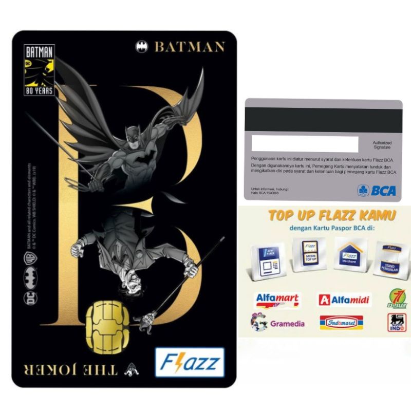 SPESIAL EDITION BCA FLAZZ - ORI /Like eTOLL eMONEY Tapcash or Brizzi