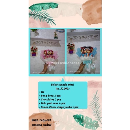 BUCKET SNACK MINI VERSI 2 BUKET ANAK TK BUKET HADIAH ULANGTAHUN HAMPERS WISUDA