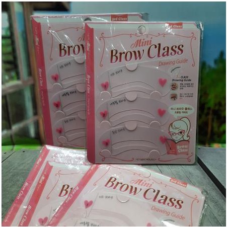 * NCC * Cetakan Alis / Eyebrow - Mini Brow Class Template
