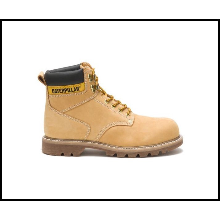 Promo Sepatu Safety Caterpillar Second Shift St Honey Original