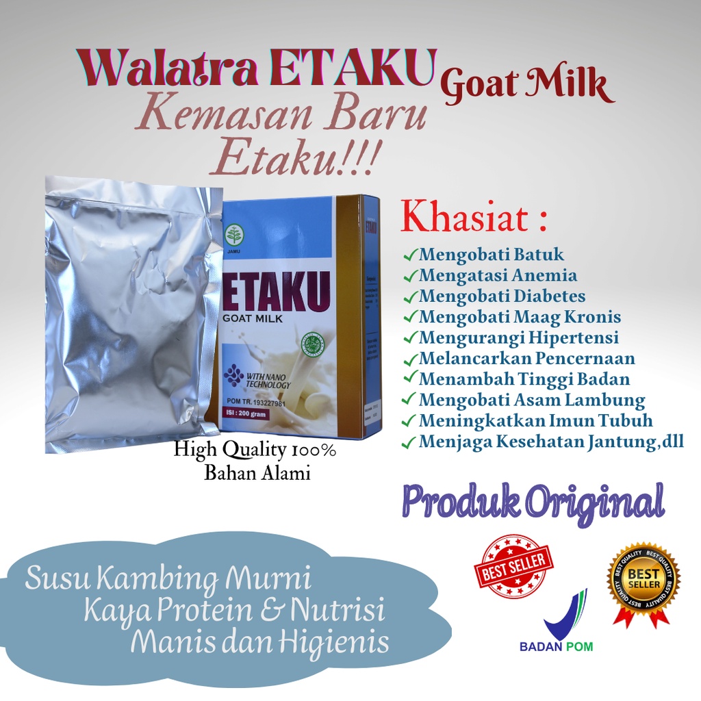 Susu Lansia Susah Tidur, Lansia Susah Makan, Lansia Katarak, Lansia Tulang, Diabetes - Etaku Susu Ka