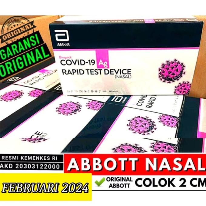 Abbott Antigen Nasal Bioquick isi 25 Test