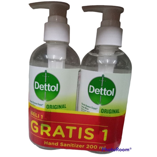 Dettol sanitizer 200mL bay 1 get 1