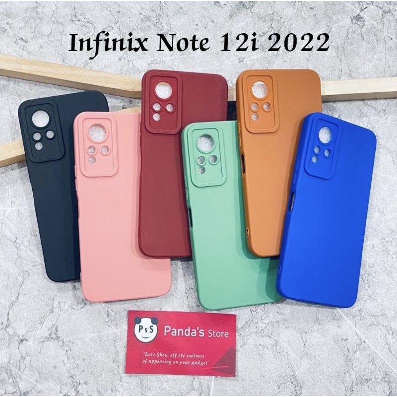 Softcase Pro Camera Infinix Note 12i 2022 / Note 11 NFC Candy Case Full Color 3D Silikon TPU