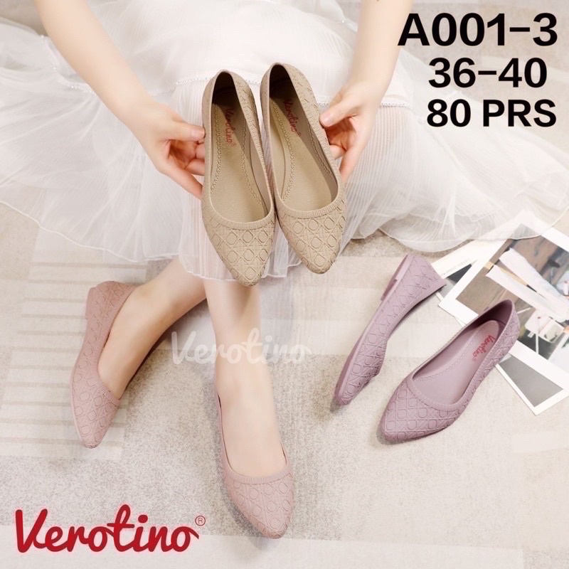 Sepatu Jelly Verotino A001 Sepatu Flat Trepes Terbaru