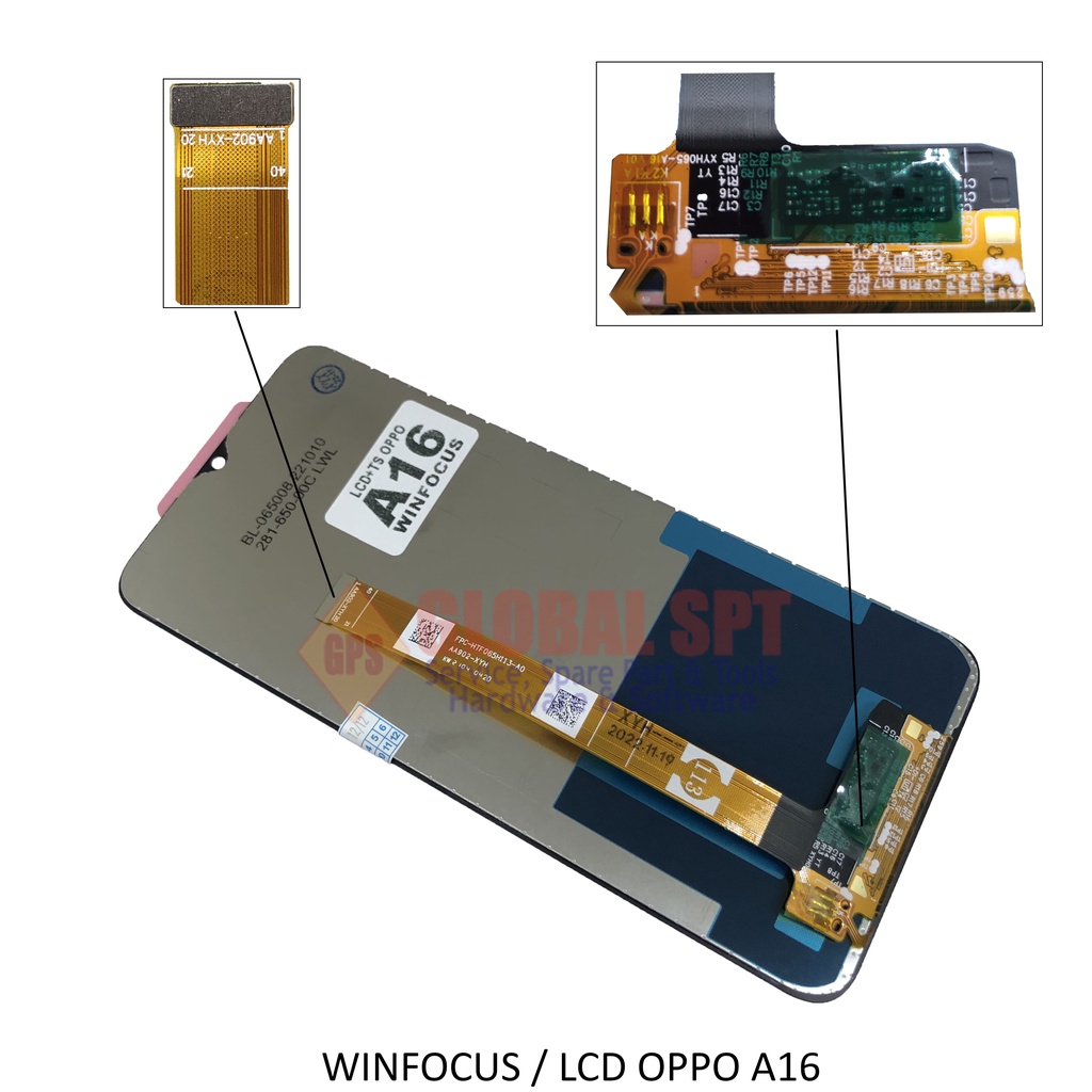 WINFOCUS / LCD TOUCHSCREEN OPPO A16 / C25S / A16S / C25S