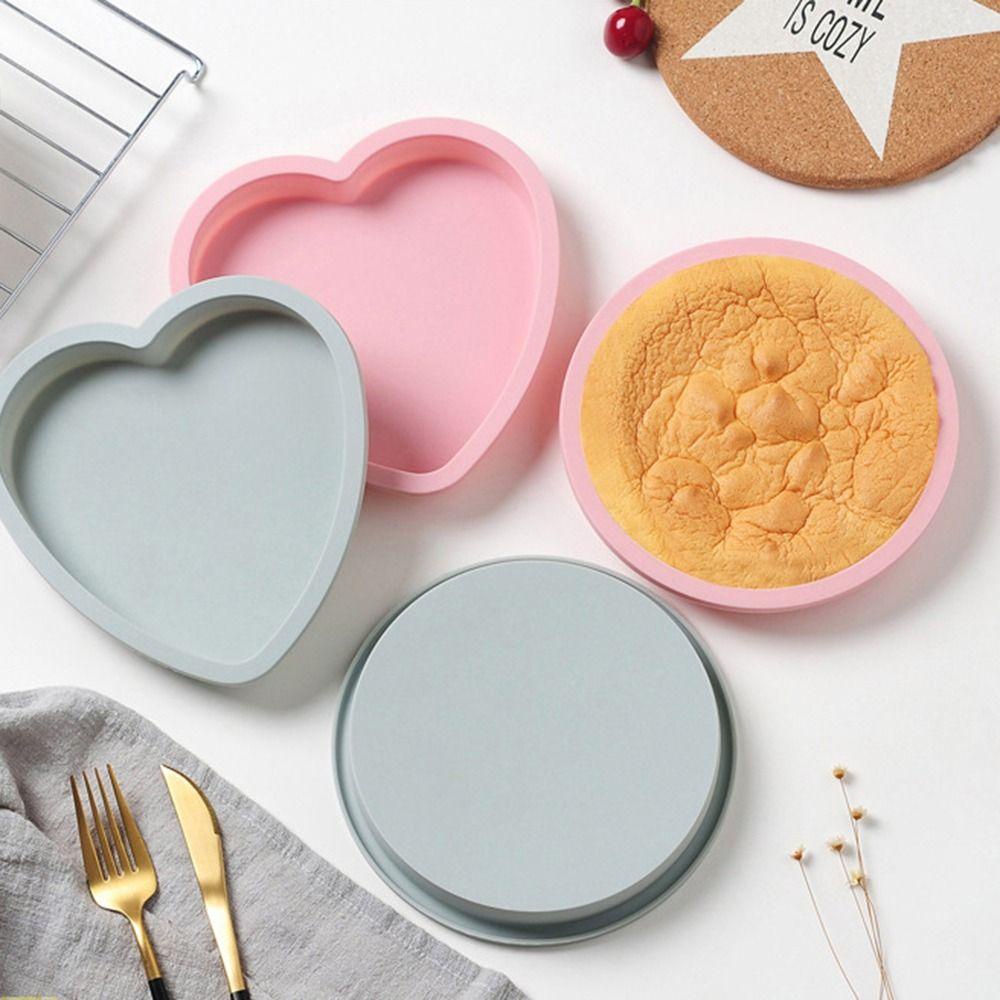 Populer Cake Baking Pan Bakeware Silicone Pastry Dish Cetakan Puding