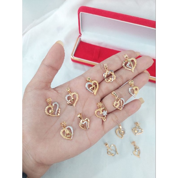 Liontin Kalung Motif Arab Dubai Emas 8 Karat Berat 1 Gram