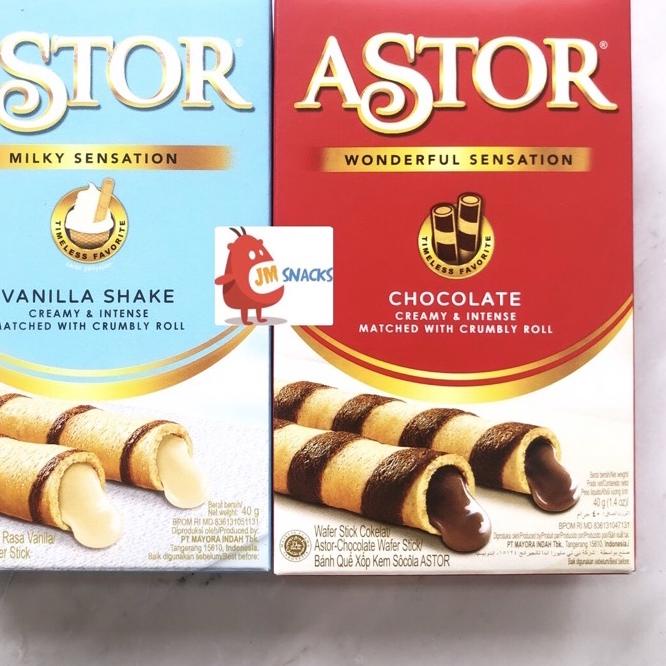 

(TERBARU) [PROMO!!] Astor Wafer 40gr - wafer roll nikmat enak diskon termurah