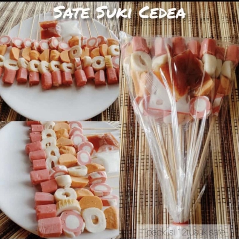 

Frozen Bandung | Sate Seafood mix isi 12pcs