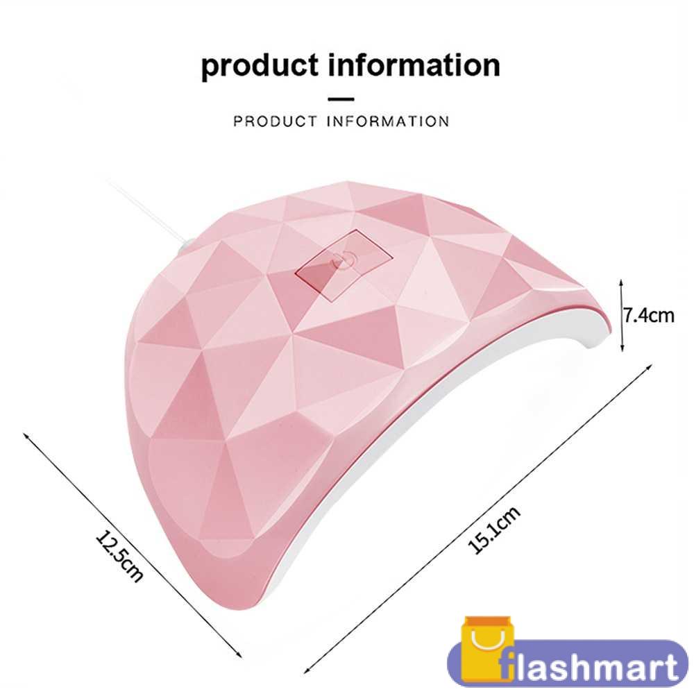 Flashmart Pengering Kutek UV Lamp Nail Dryer USB Charge 54W - MINI-802