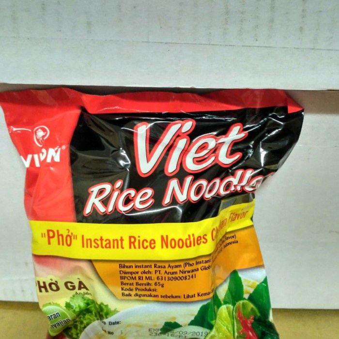 Pho Vifon Viet Rice Noodles Chicken Flavor / Bihun Vietnam Rasa Ayam