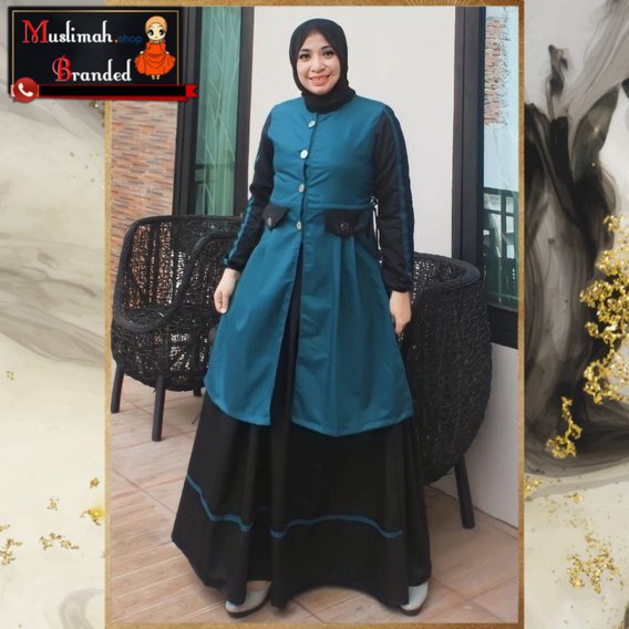 Setelan Rok Deura D288 / Setelan Remaja Tunik Bawahan Rok / Setelan Rok Lebaran / Set Rok Wanita MUS