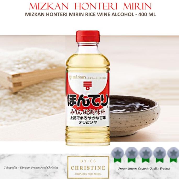 Jual MIRIN MIZKAN RICE WINE HONTERI MIZKAN HONTERI MIRIN JEPANG 400 ML