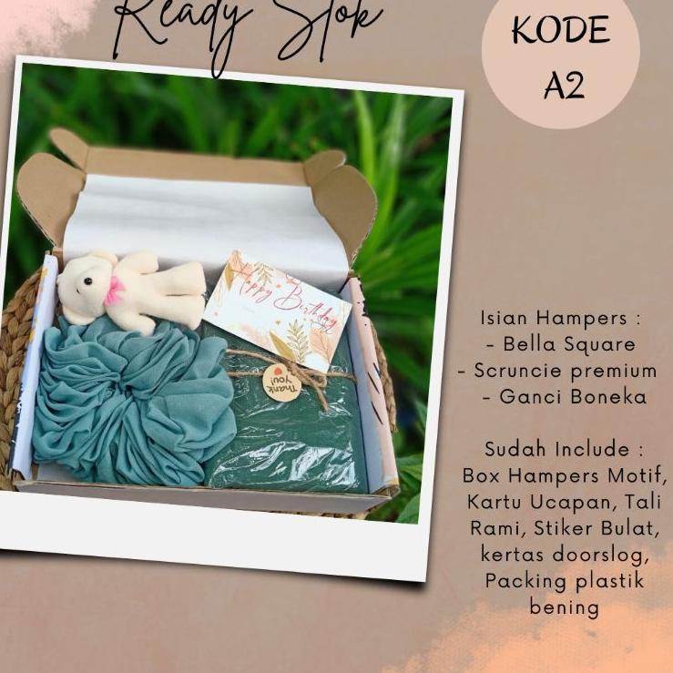

Terlaku.../ BISA COD - A2 | HAMPERS KADO TERMURAH MOJOKERTO | Bella Square Scrunchie Boneka