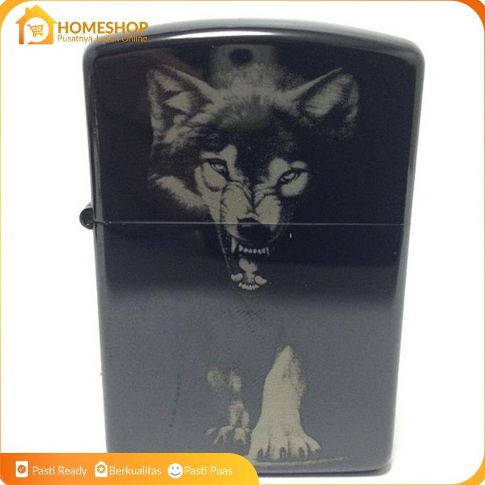KOREK API LIGHTER ZIPPO BLACK ICE WOLF BONUS BOX EXCLUSIVE GT846546ER