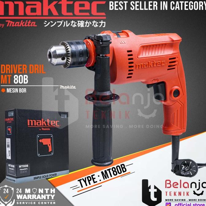 Mesin Bor Tangan Maktec MT 80 B 550 Watt 16MM Bor Listrik Maktec MT80B belanjate77 Ayo Beli