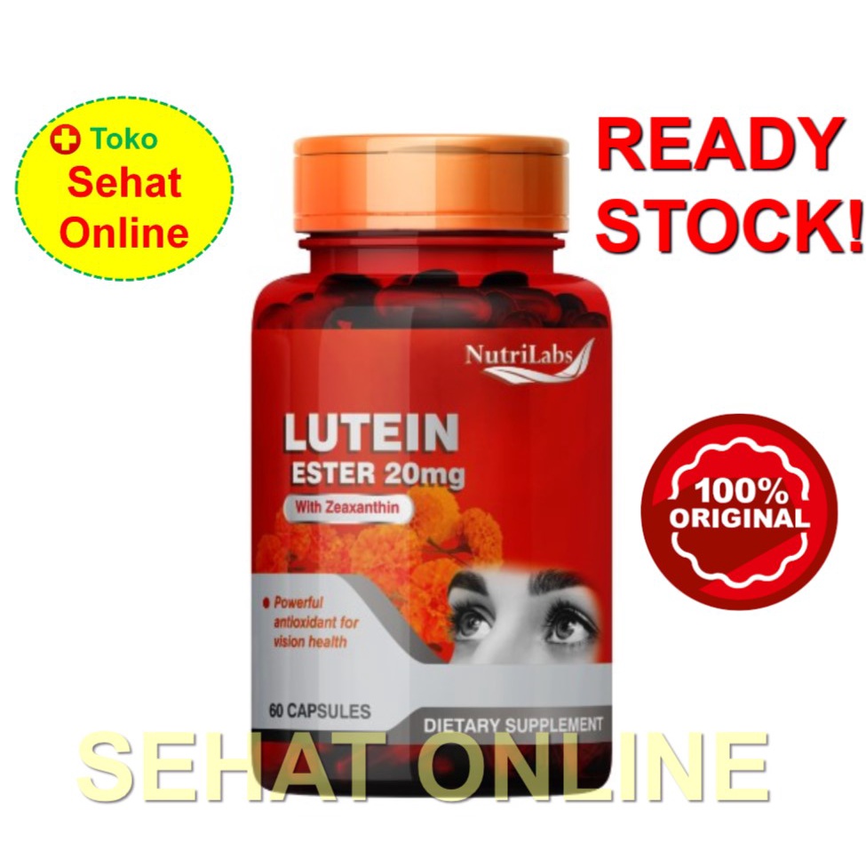 Nutrilabs Lutein Ester 20 mg with Zeaxanthin 60 Kapsul