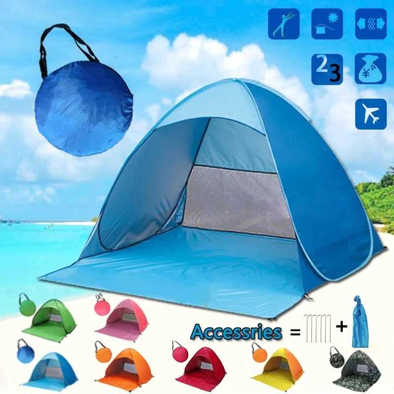 Top Lander Tenda Camping Lipat Otomatis Waterproof Pop Up Tent - TL9 ( Mughnii )