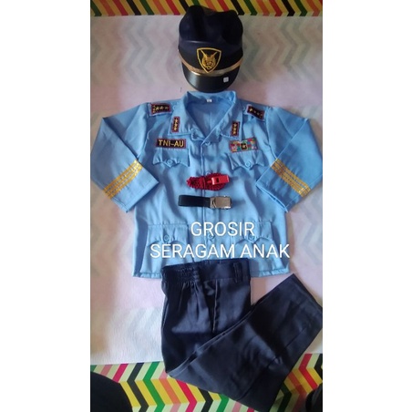 BAJU SERAGAM AU ANAK/SETELAN KOMPLIT/KOSTUM KARNAVAL