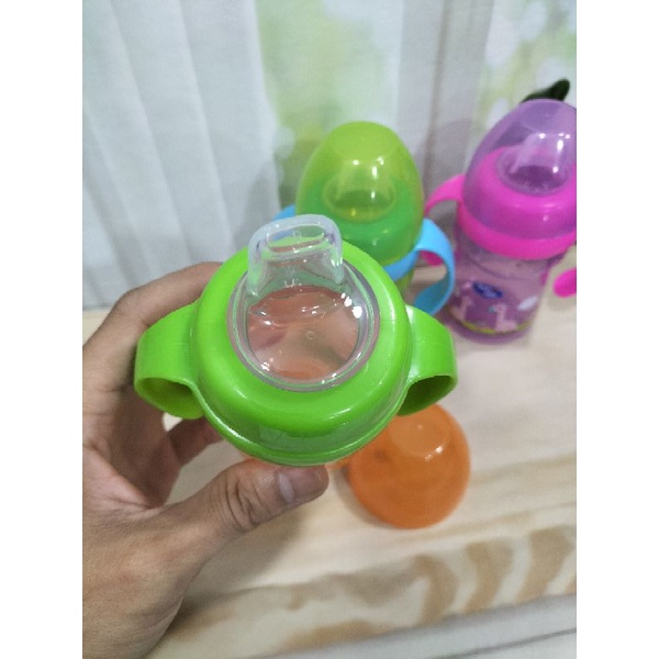 Botol Susu Wide Neck Nipple Model Dukbill Lembut/Training Cup Soft Spout BPA Free 125 Ml 4oz AP005