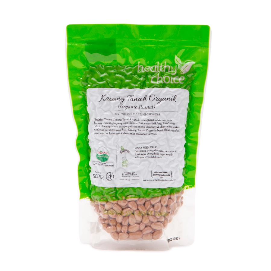 

Healthy Choice Kacang Tanah Organik 500 gr