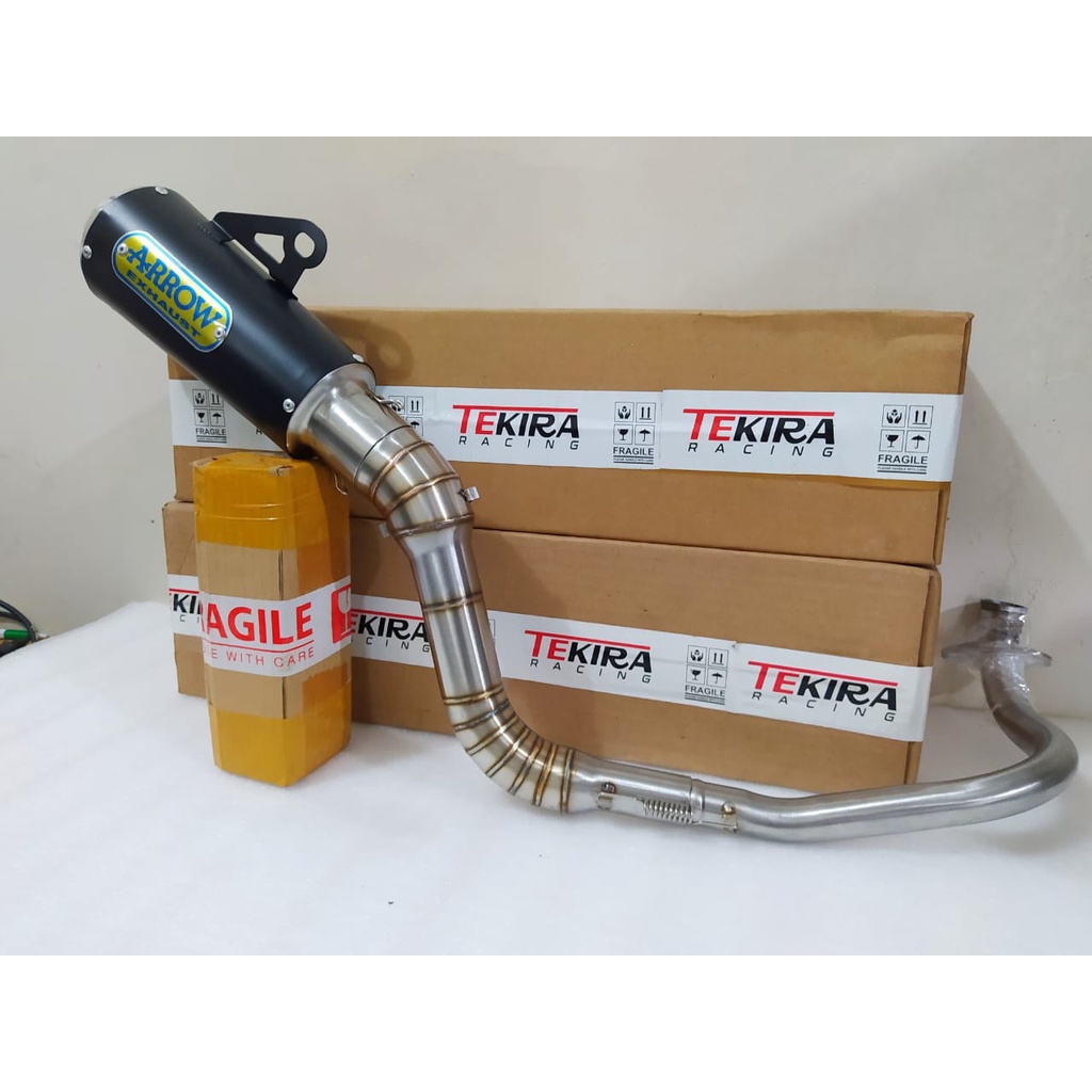 Knalpot Kobra Racing Leher Arrow Prorace Mio Cw Soul Sporty M3 J Gt Z Xeon Spacy Beat Street Pop Esp