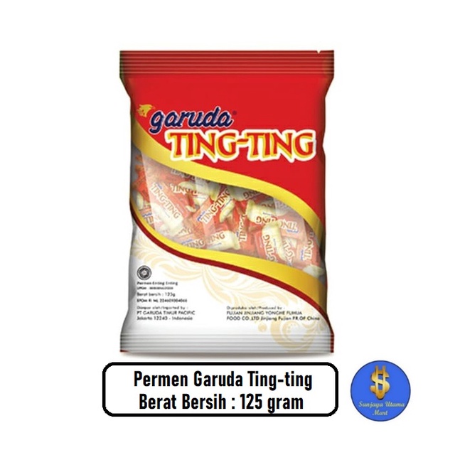 

Permen Garuda Ting-Ting 125 gr(50's)-Garuda Ting-Ting Candy