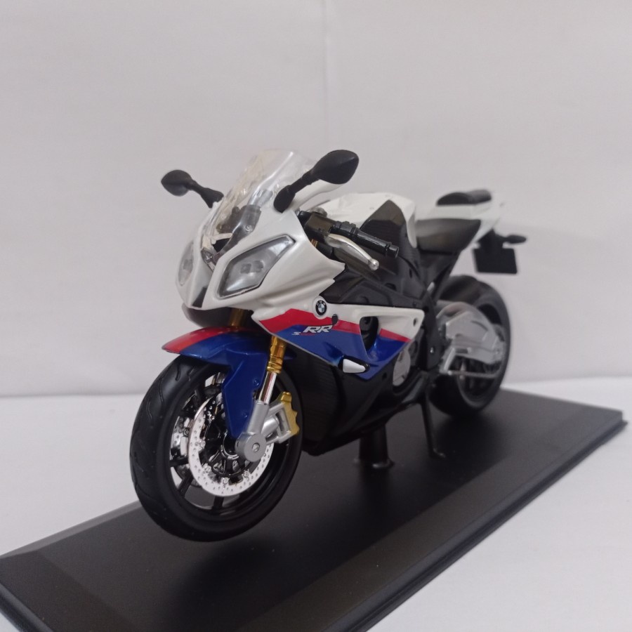 Diecast motor BMW S 1000 RR miniatur motor sport Maisto 1:12 murah