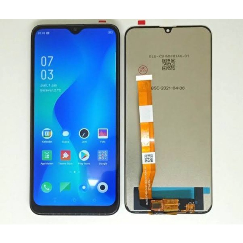 LCD + TS hp oppo A1K realme C2