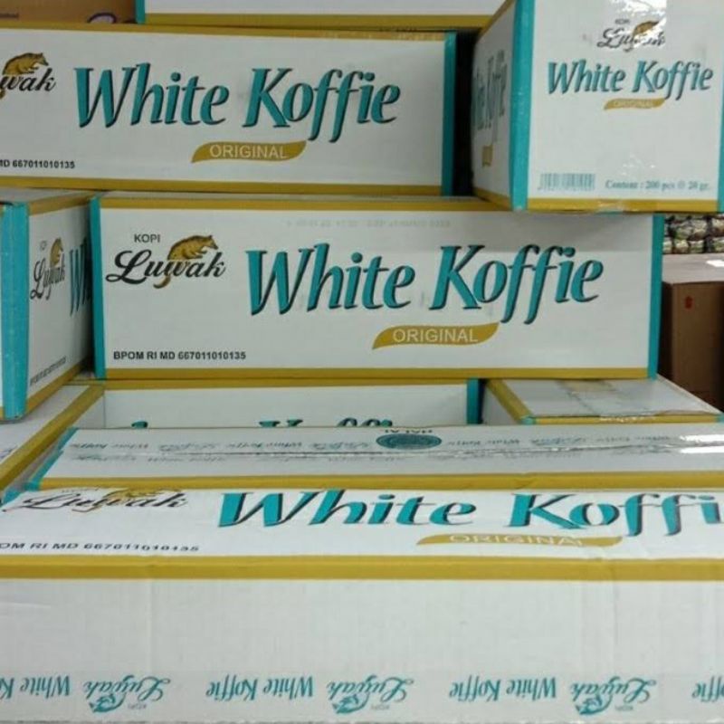 

Luwak White Koffie Original 1 Dus isi 20 renceng (200 sachet)