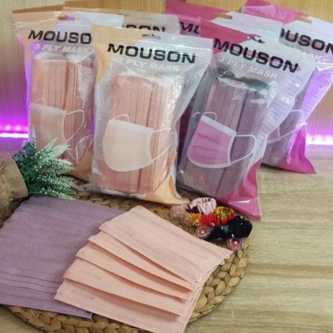 TERMURAH Masker mouson / masker earloop EMBOSS 3PLY Promo Grosir t-arkastoreid dijamin