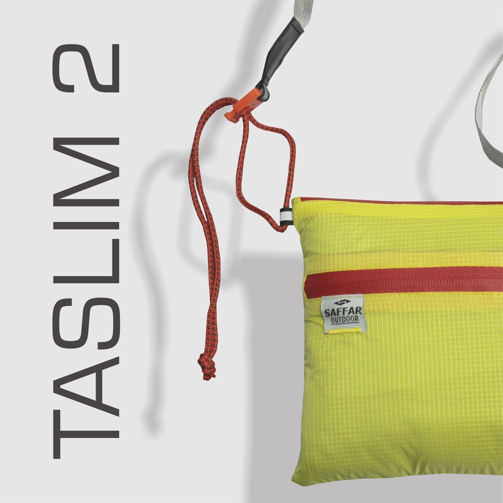 taslim 2 tas selempang ultralight saffaroutdoor - tas slempang pria wanita - tas slempang kece