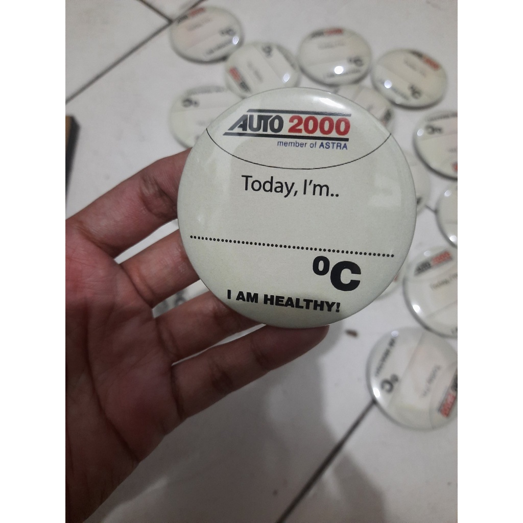 (MIN. 10PCS) Custom Pin Peniti Souvenir 4.4 cm/ 5.8 cm GLOSSY &amp; DOFF MURAH GROSIR By. STORY.LIME