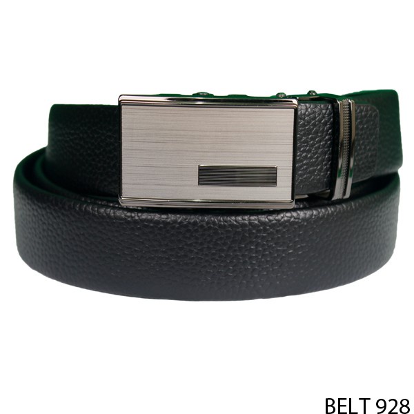 Ikat Pinggang Casual Pria Semi Kulit Hitam – BELT 928