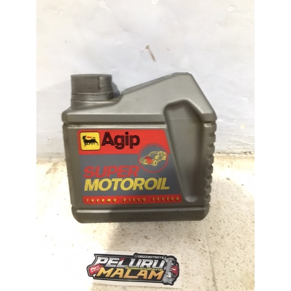 Oli mesin agip 4t super moto oil made in italy