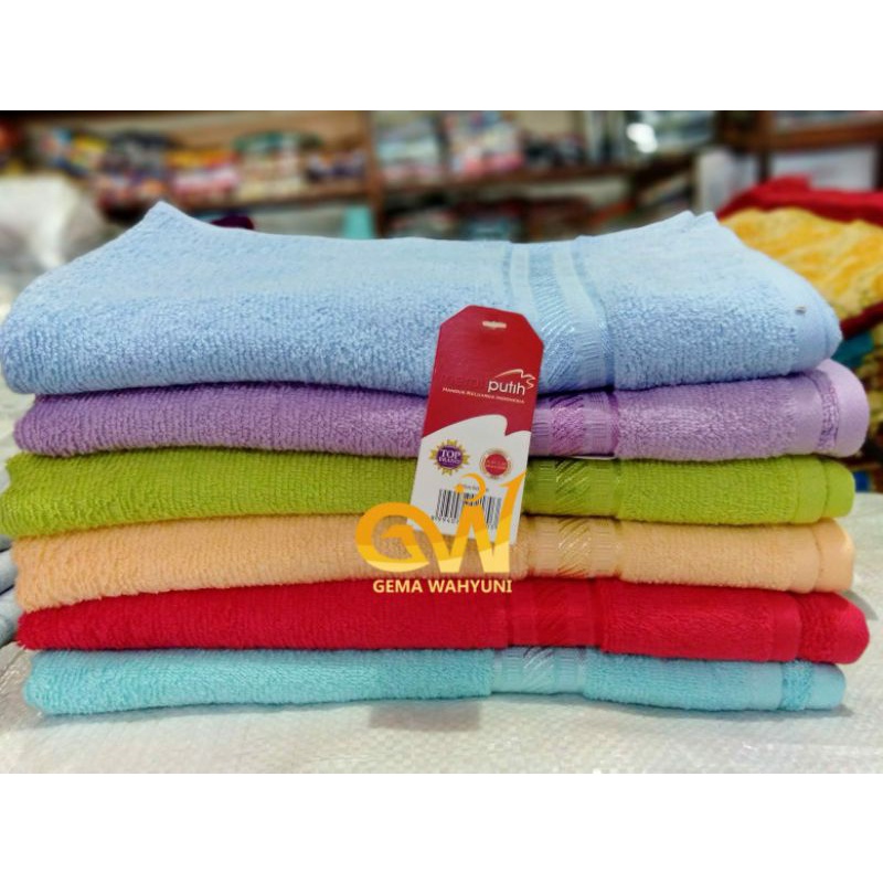 Handuk Mandi Dewasa Besar | Handuk Mandi Merah Putih Besar