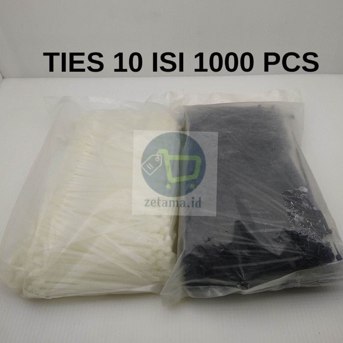 

DISKON KABEL TIES 10CM ISI 1000PCS PUTIH Code 3974